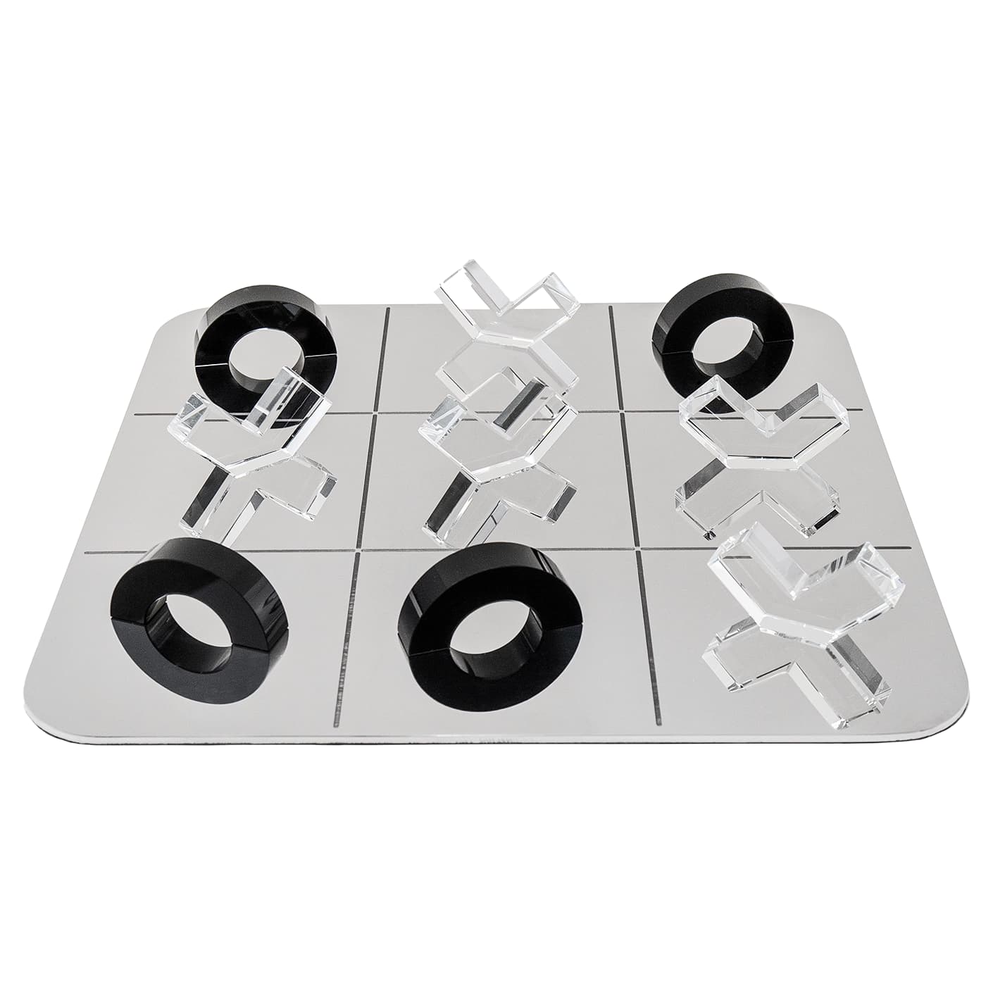 Glacia Malcolm Xo Gameboard statues and sculptures in black, shown in a product front view as image 1