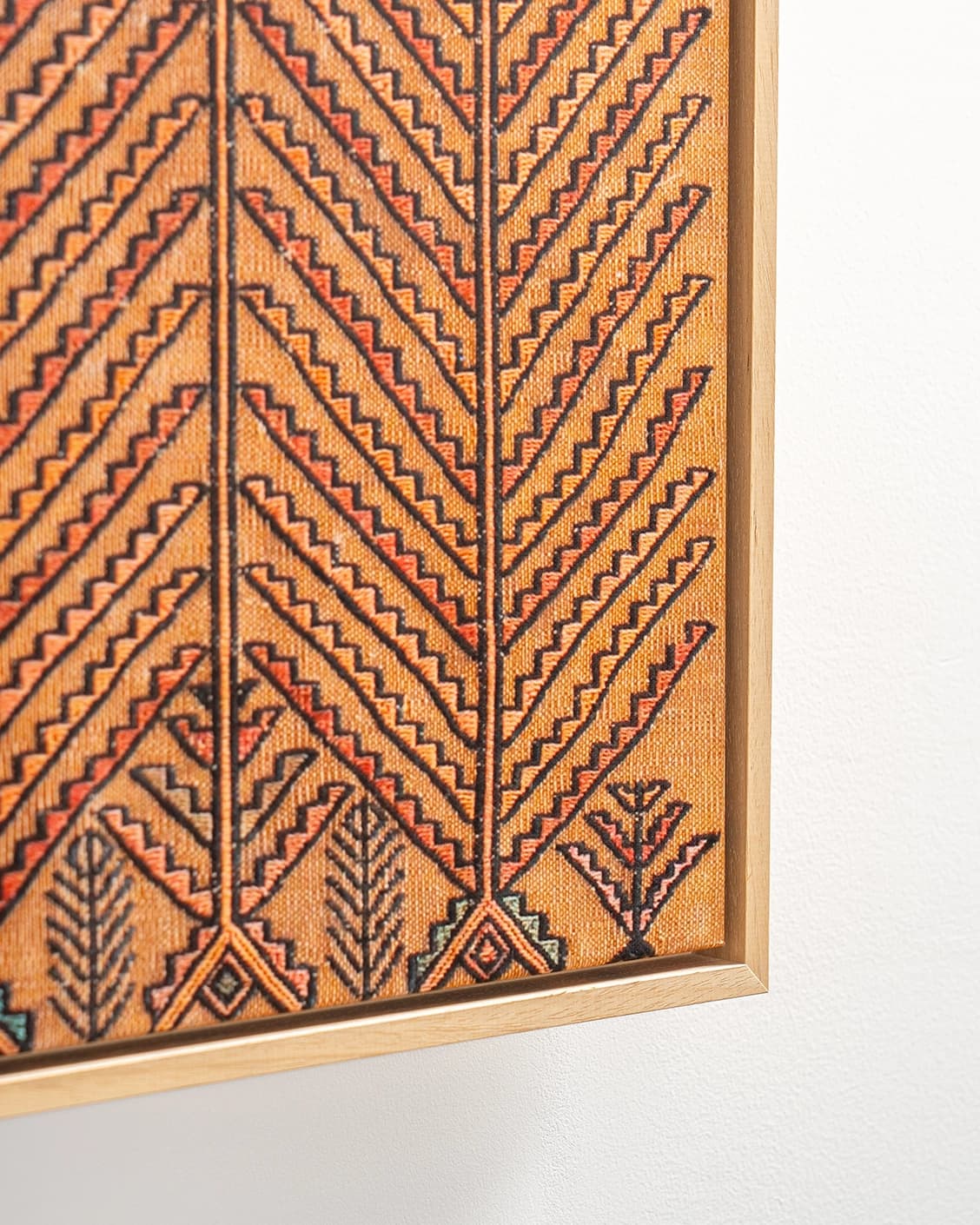 Grain & Grow canvas in brown, shown in a lifestyle close-up as image 6