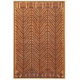 Grain & Grow canvas in brown, shown in a product front view as image 1
