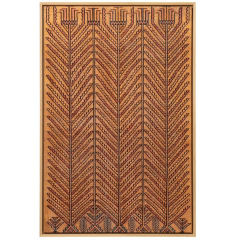 Grain & Grow canvas in brown, shown in a product front view as image 1