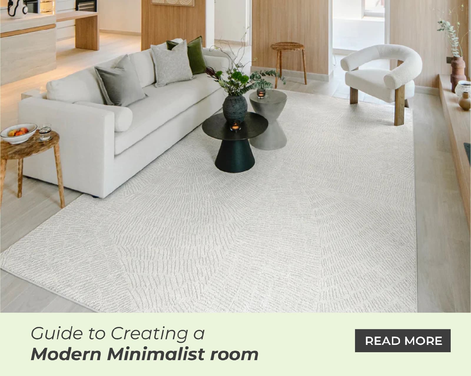 Guide to Creating a Modern Minimalist room with Knot Home Products