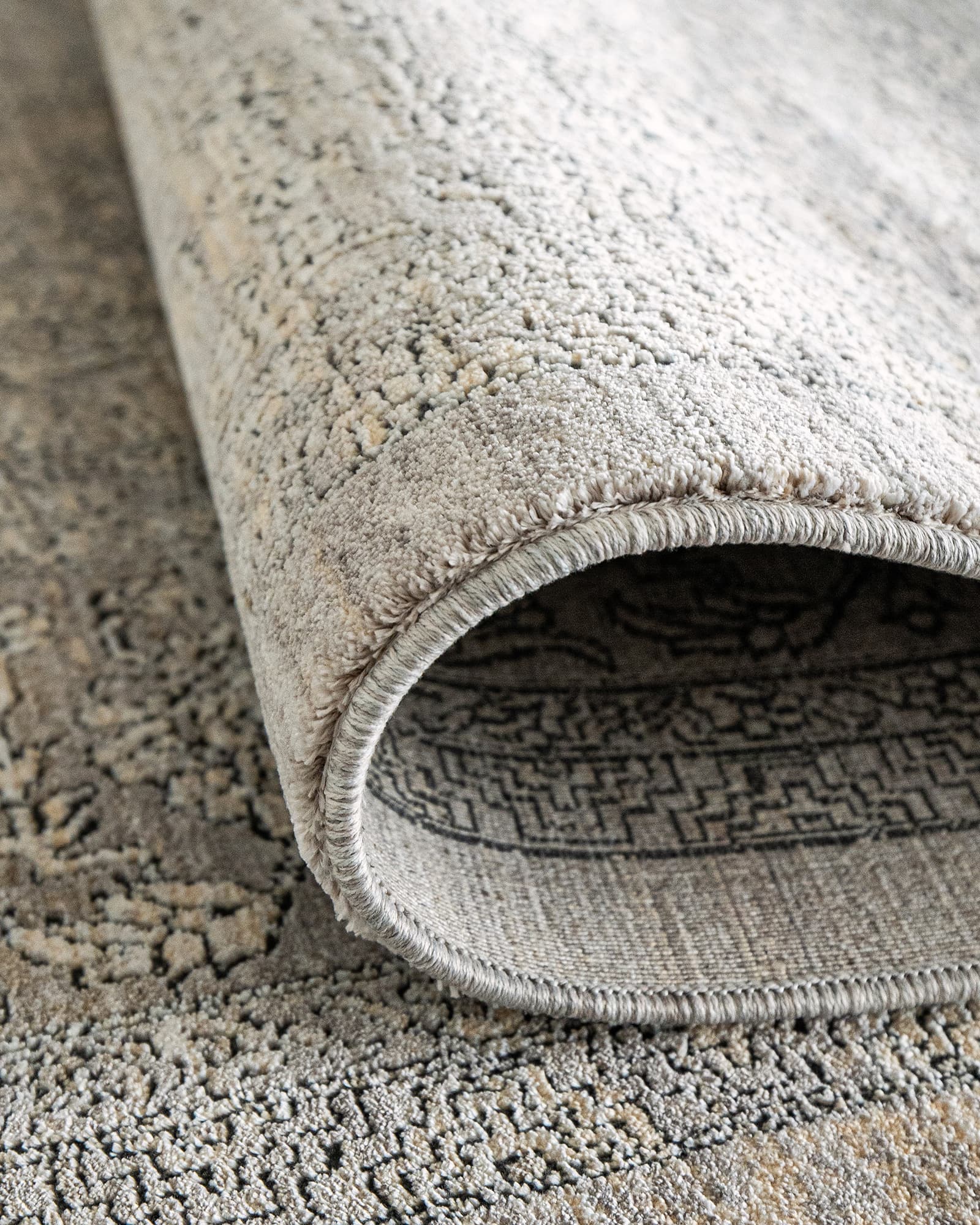 Harper Ashton carpet in grey, shown in a product close-up as image 10