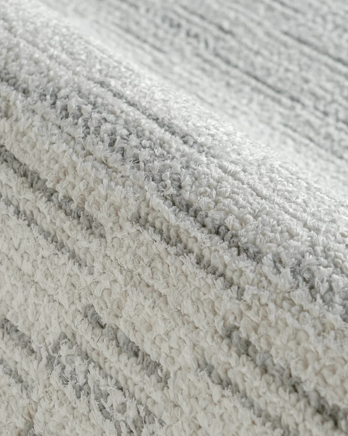 Henry Alba carpet in ivory and grey, shown in a product close-up as image 9