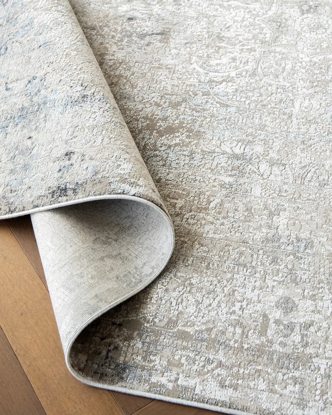Jacob Alba carpet in grey, shown in a product close-up as image 11