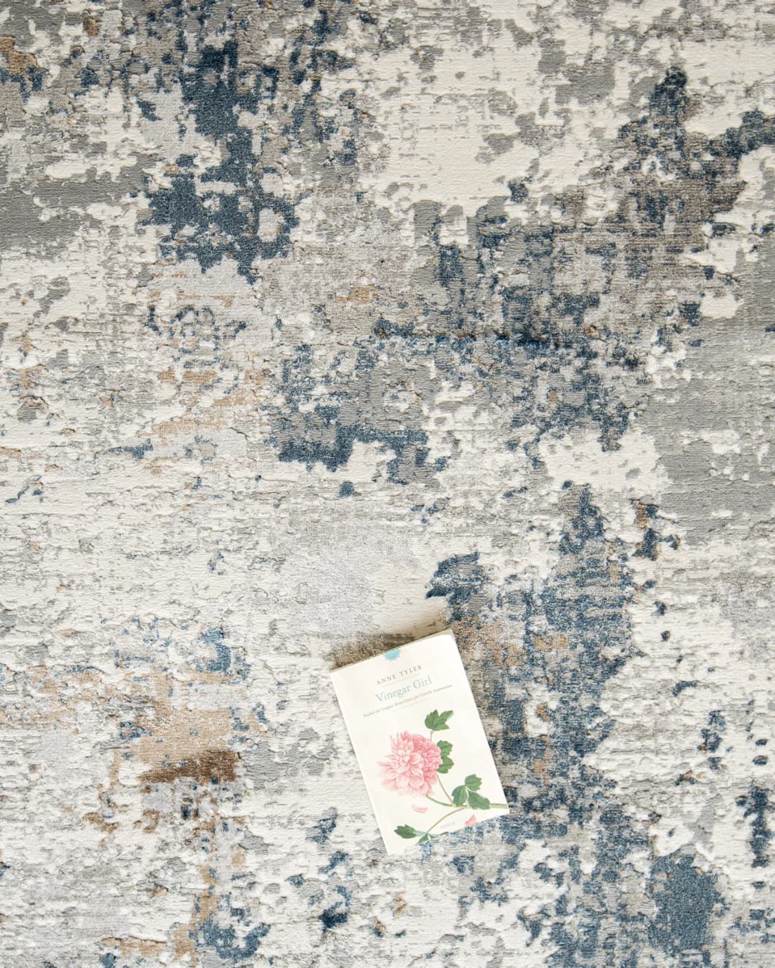 Jacob Sky carpet in blue and grey, shown in a product top view as image 12