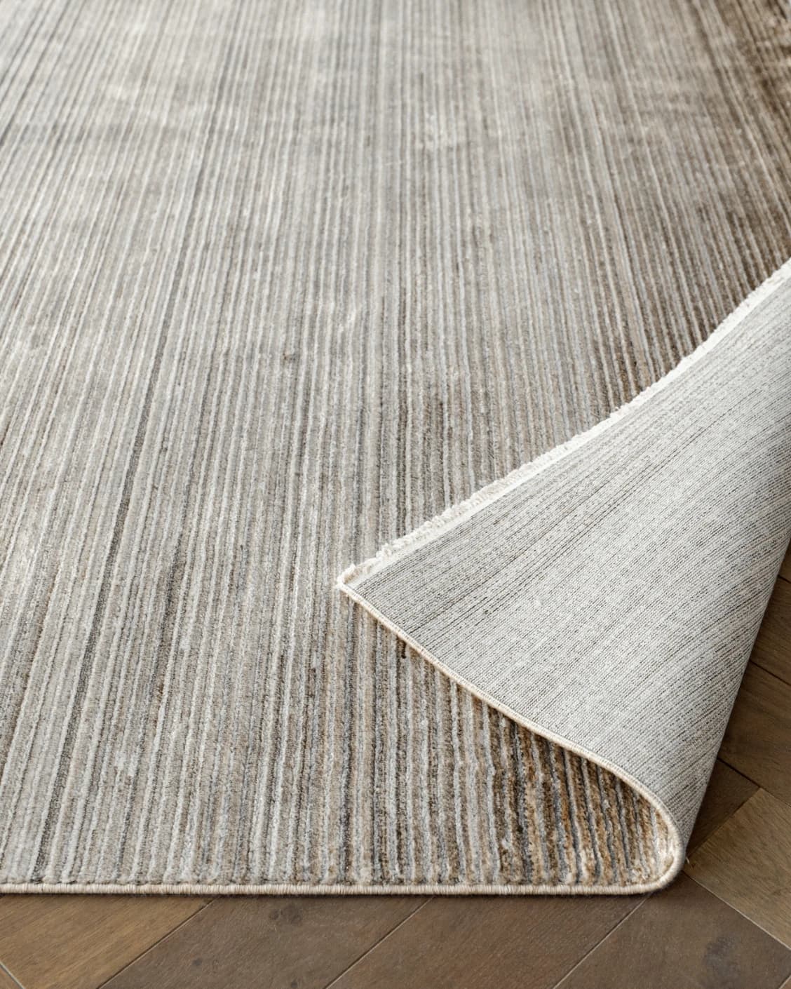 Jade Ashton carpet in grey, shown in a product close-up as image 8