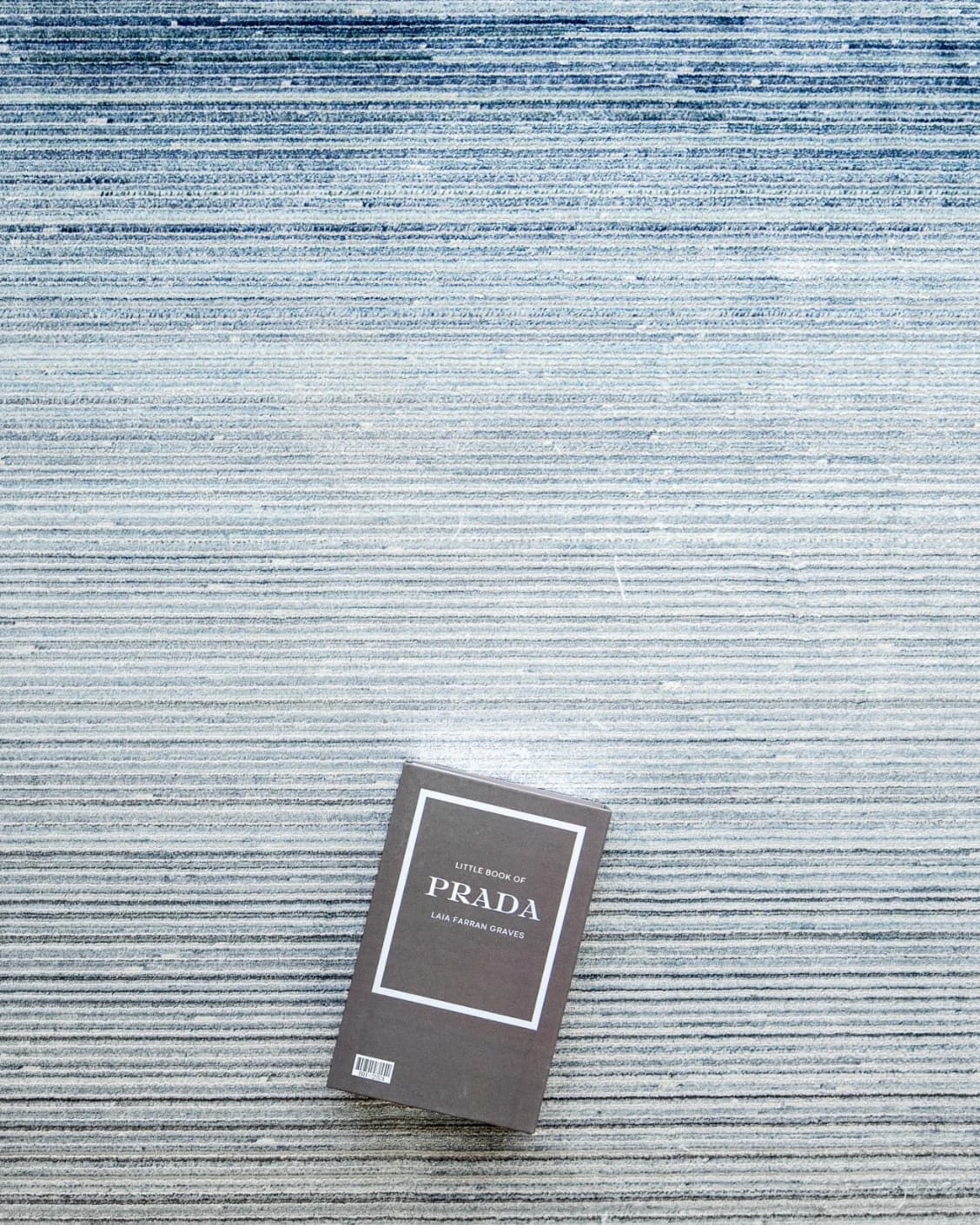 Jade Sky carpet in blue, shown in a product top view as image 9