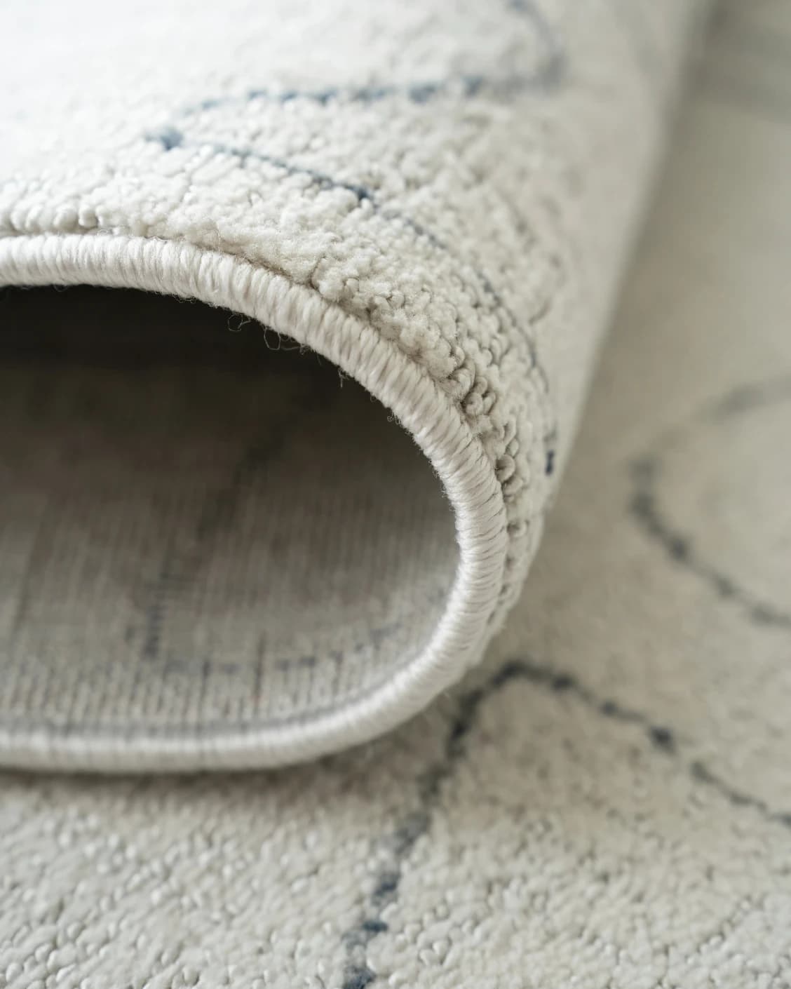 Jaxon Bianca carpet in ivory and charcoal, shown in a product close-up as image 11