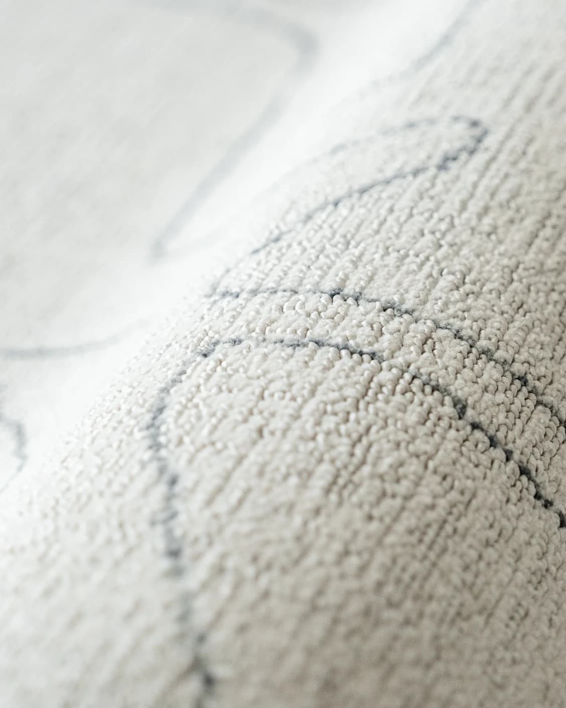 Jaxon Bianca carpet in ivory and charcoal, shown in a product close-up as image 12