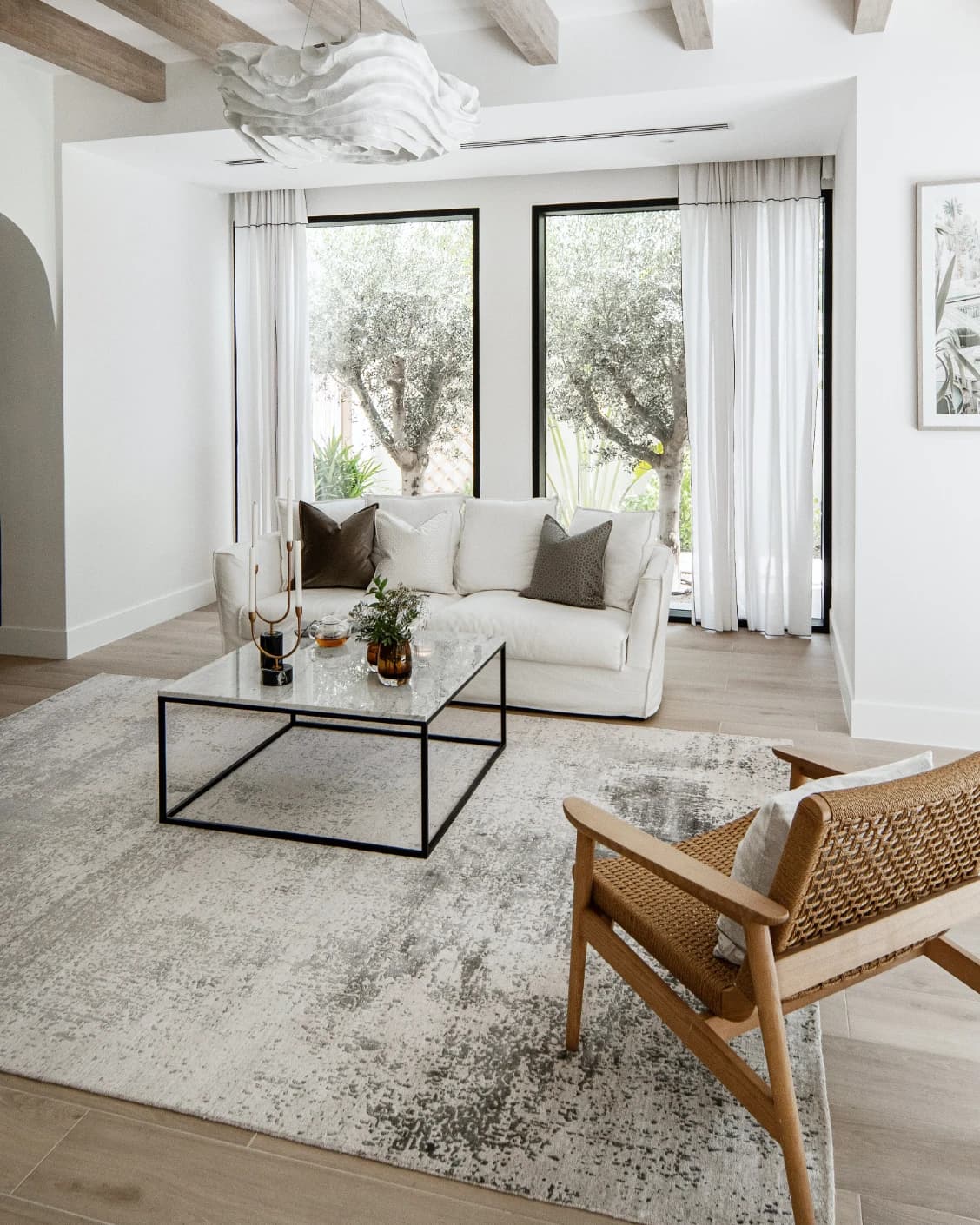 Liam Alba carpet in grey, shown in a lifestyle right view as image 10