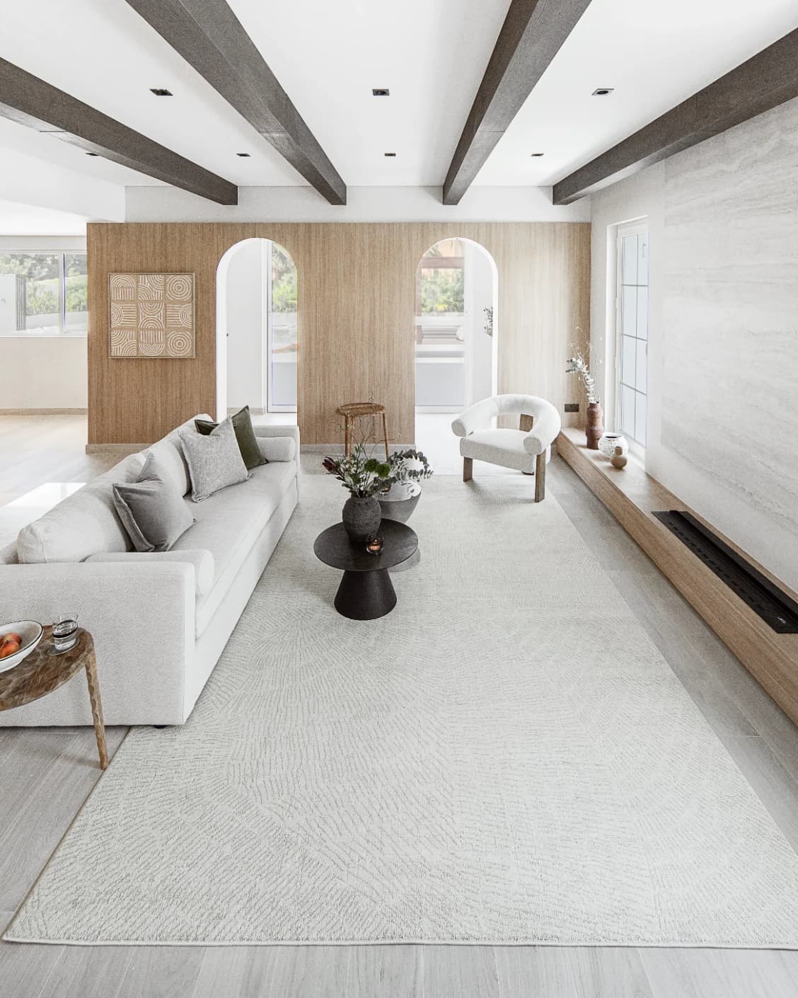 Link Sterling carpet in grey, shown in a lifestyle front view as image 5