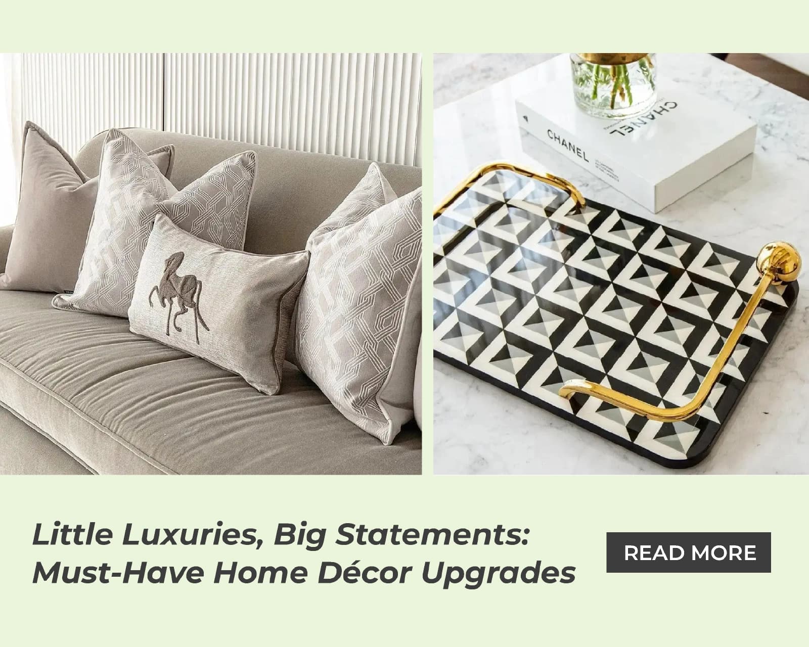 Little Luxuries, Big Statements: Must-Have Home Décor Upgrades