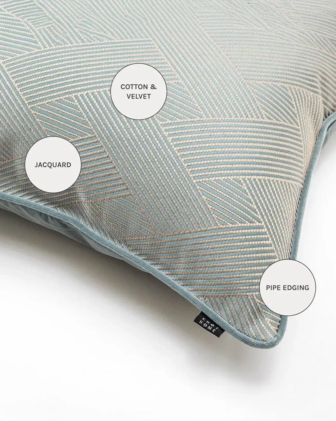 Lucas Matisse cushions in blue, shown in a product close-up as image 11