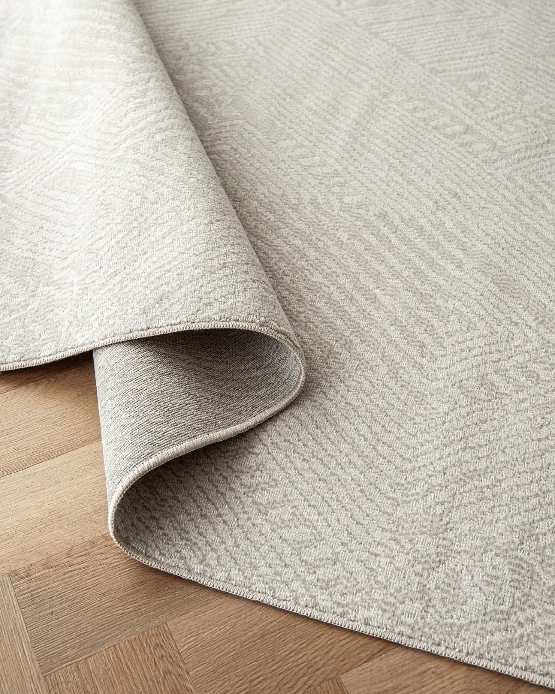 Marco Sandy carpet in beige, shown in a product close-up as image 12