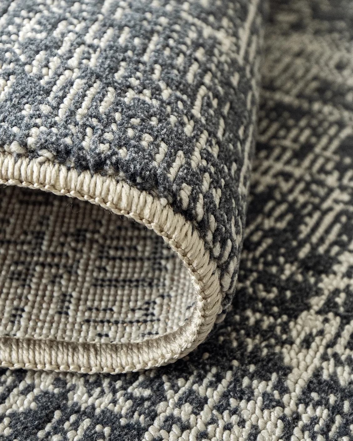 Marco Sky carpet in sky and blue, shown in a product close-up as image 12