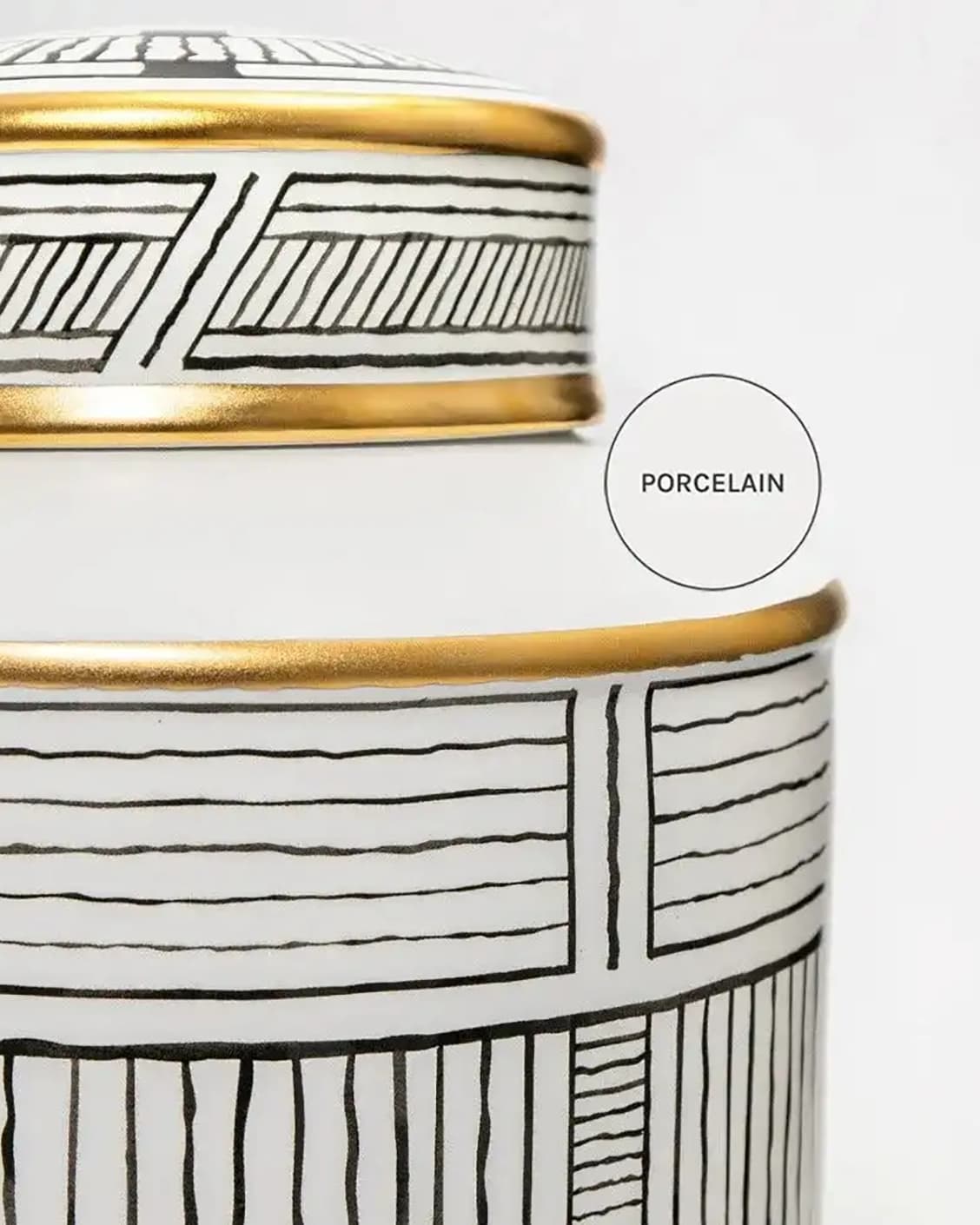 Maze Arneson canisters in black and white, shown in a product close-up as image 12