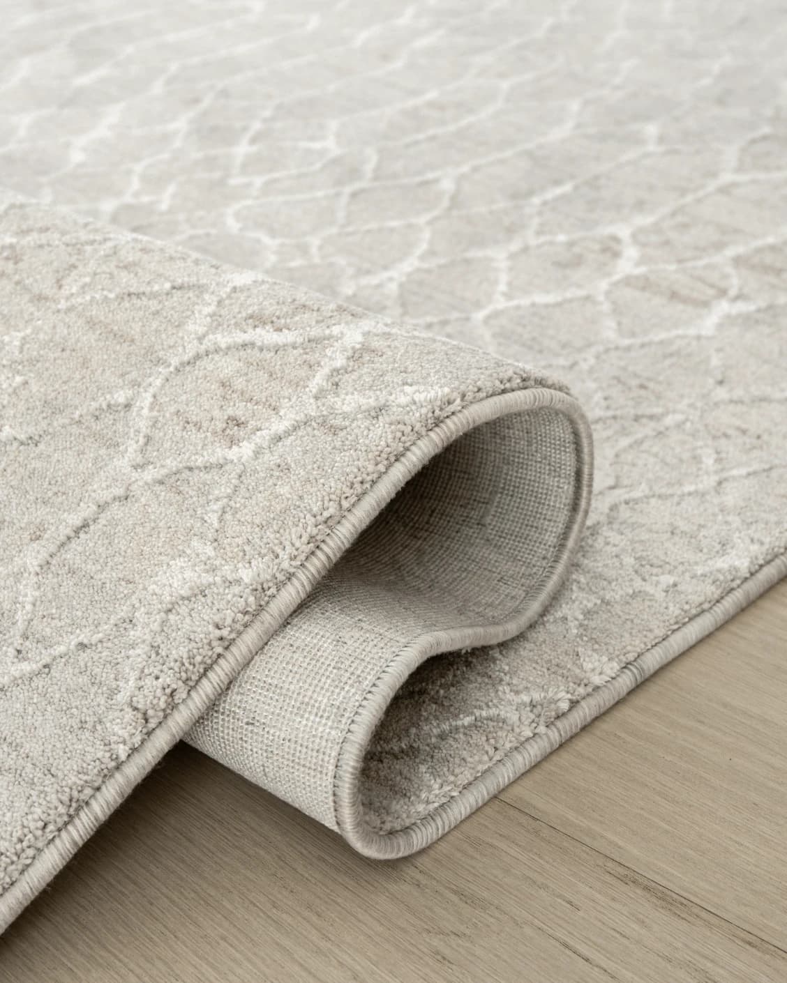 Miami Stone Runners carpet in stone, brown and beige, shown in a product close-up as image 6