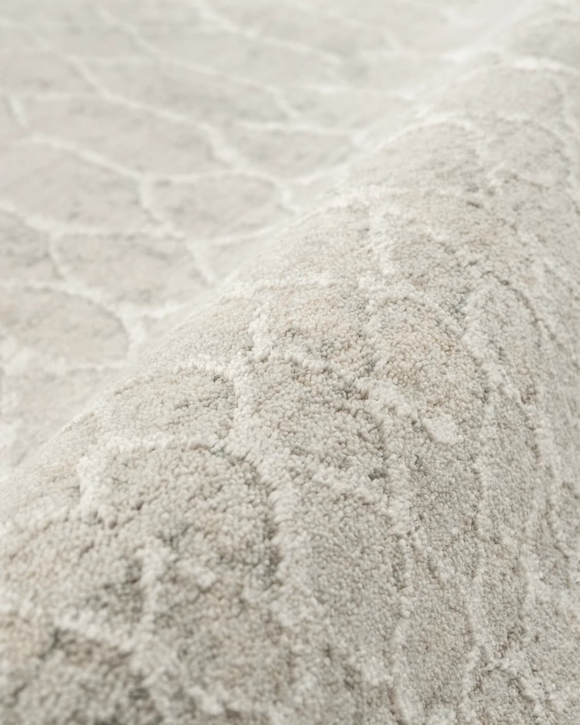 Miami Stone Runners carpet in stone, brown and beige, shown in a product close-up as image 8