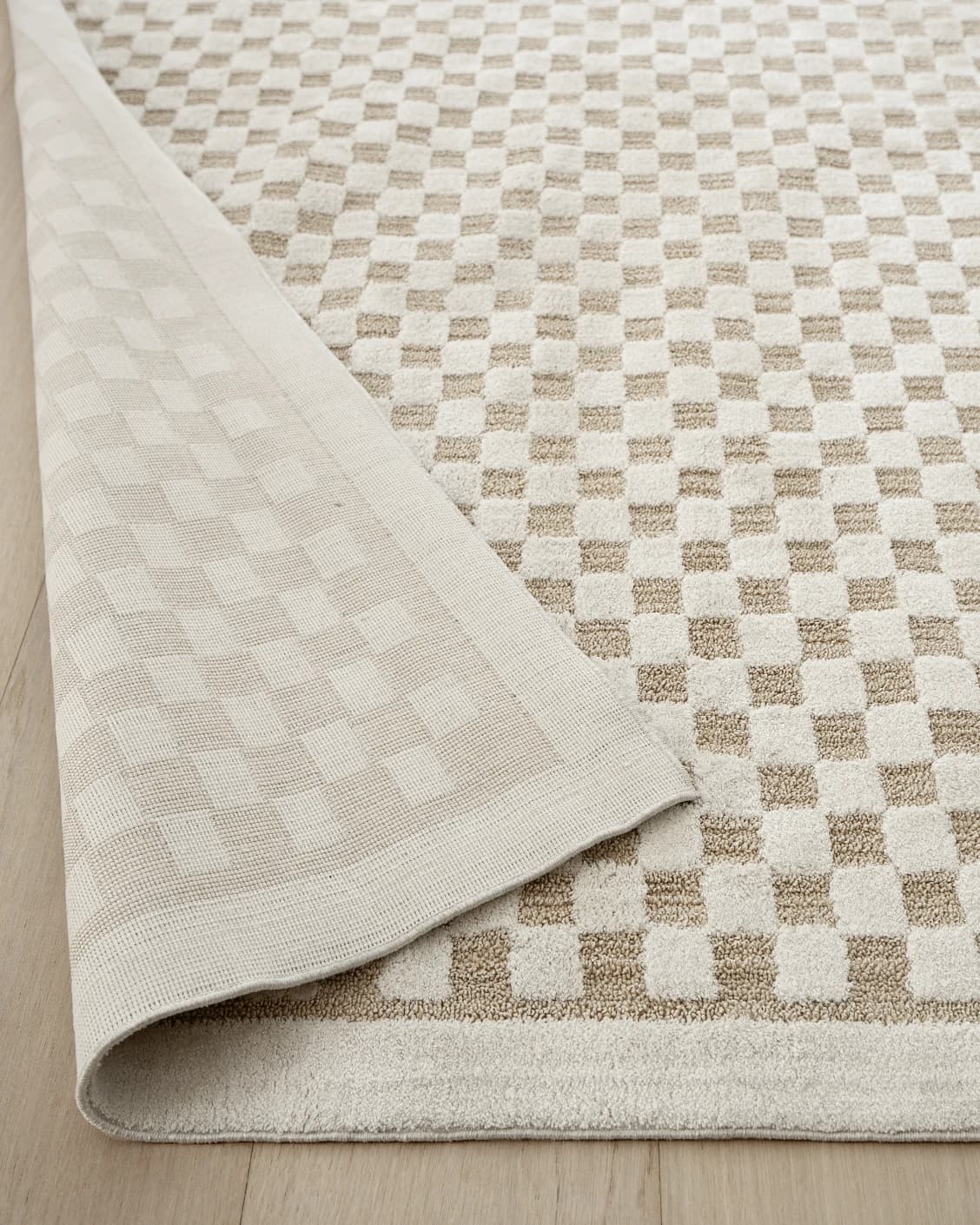 Milo Sandy carpet in sandy and beige, shown in a product front view as image 12