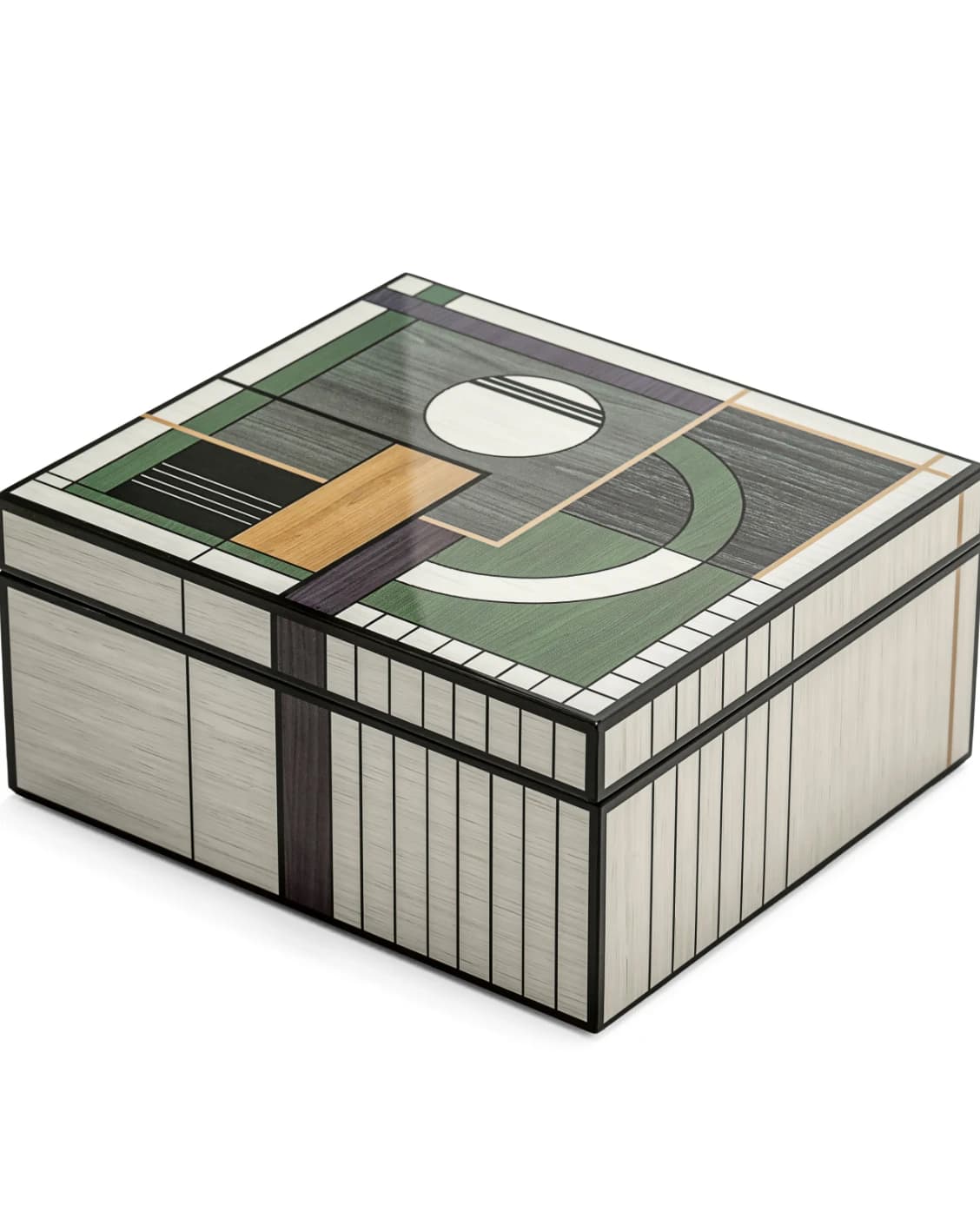 Miro Cornell accessory in black and beige, shown in a product front view as image 3