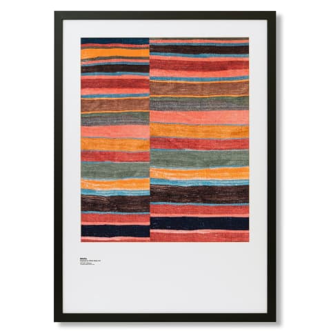Misfits fine art print in multicolour, shown in a lifestyle front view as image 1