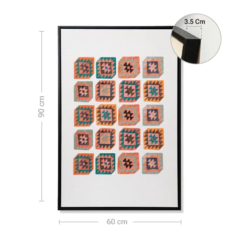 Navajo Tiles - Canvas