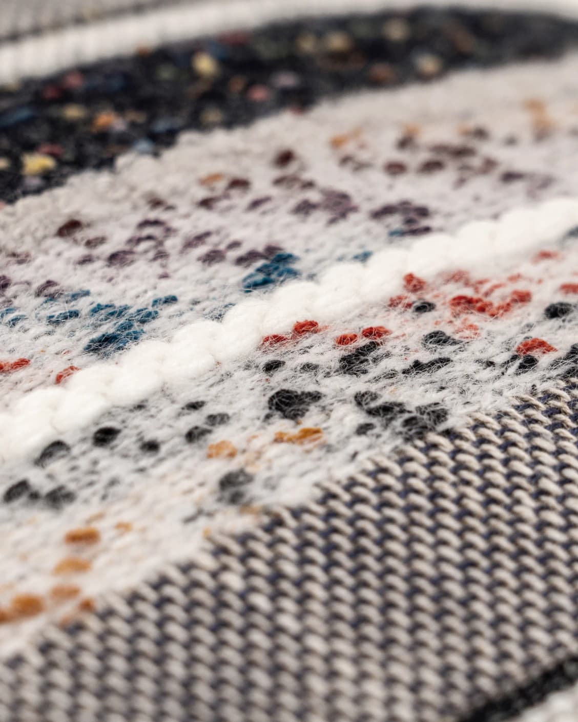 Naysa Canova cushion in multicolour, shown in a product left view as image 7