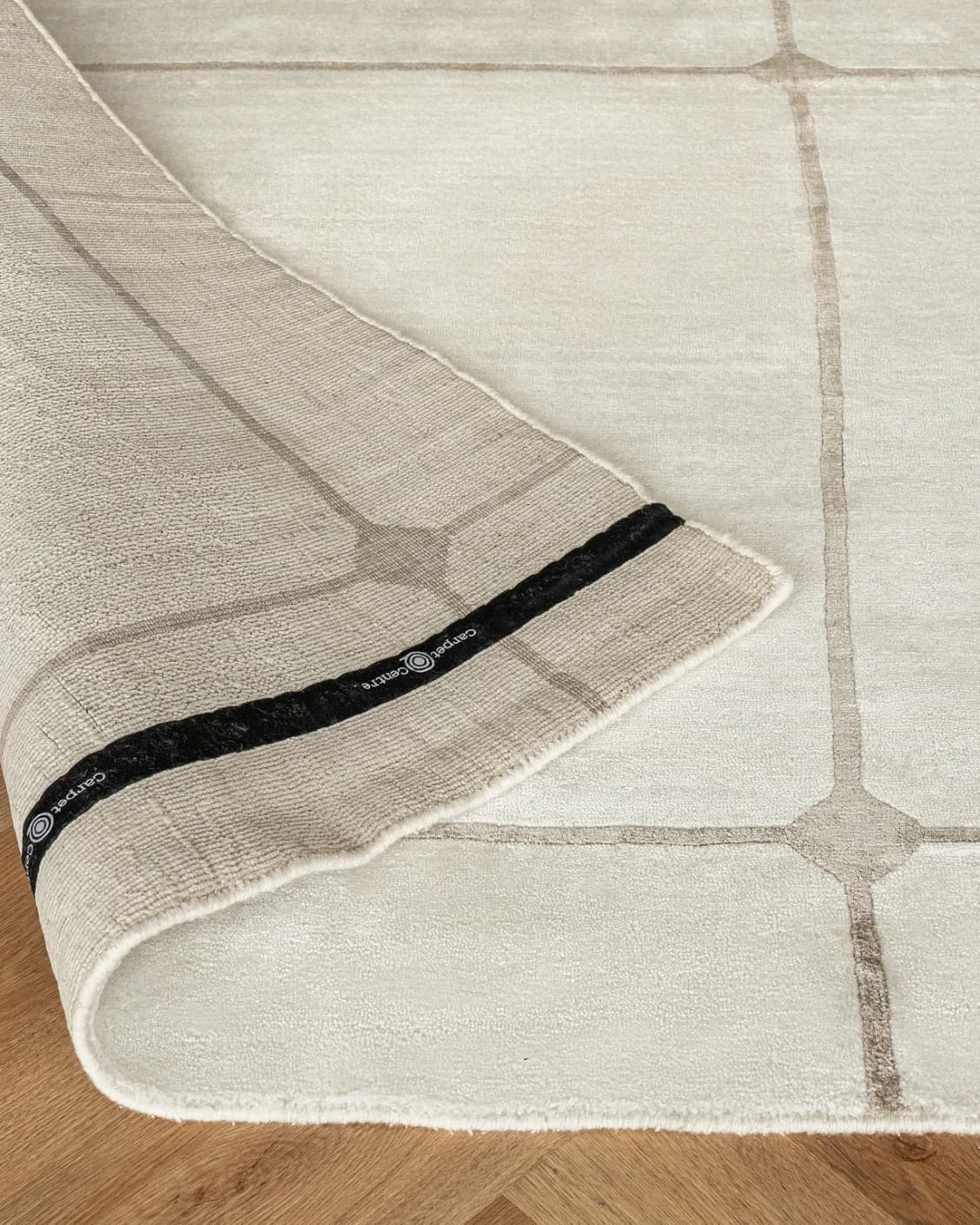 Noon Sadaf carpet in beige, shown in a product close-up as image 10