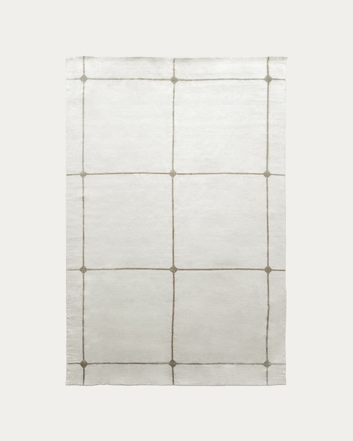 Noon Sadaf carpets in beige, shown in a product top view as image 1