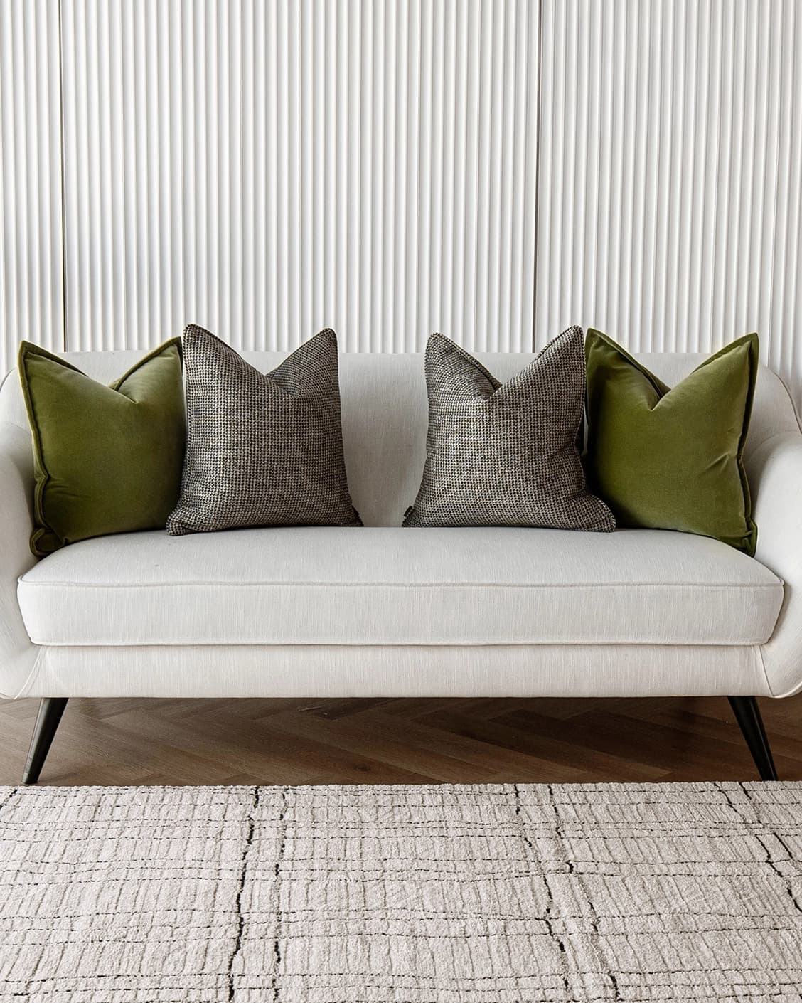 Olympia Bundle bundle - indoor in green and black, shown in a lifestyle front view as image 1