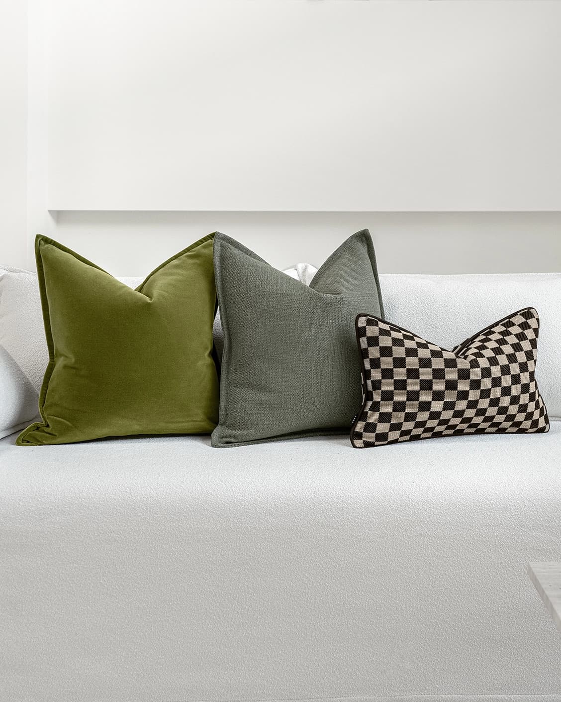Onyx Bundle cushion, shown in a product front view as image video image