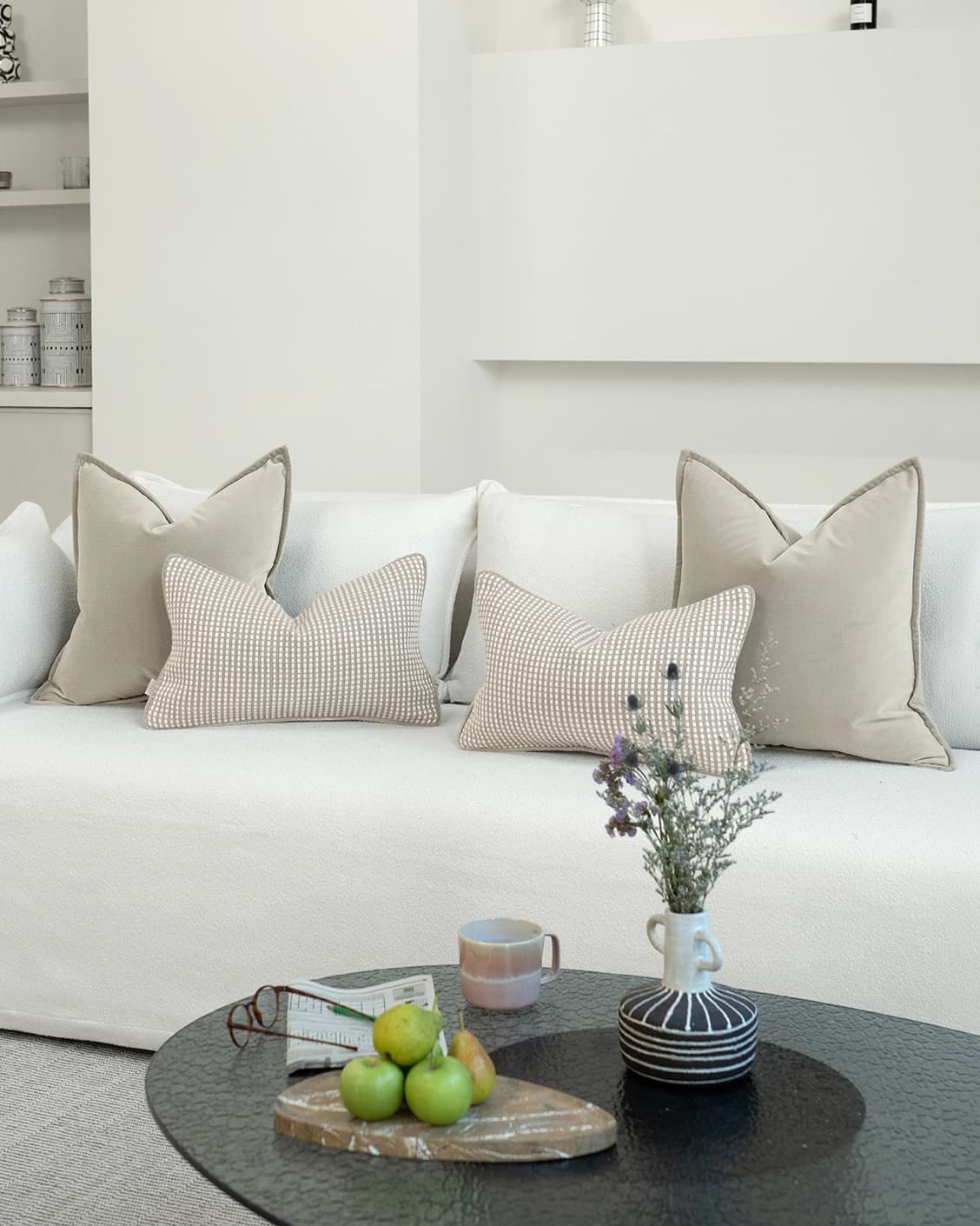 Prestin Bundle cushion, shown in a lifestyle right view as image 2