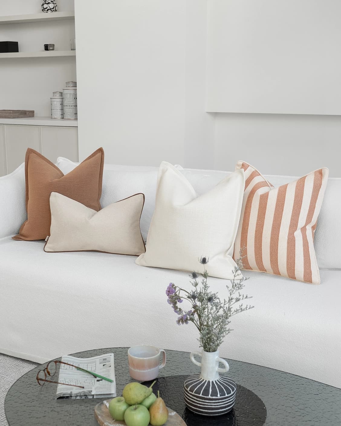 Rakesh Bundle cushion, shown in a lifestyle right view as image 2