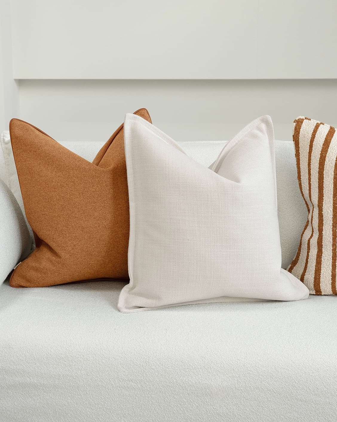 Razan Bundle cushion, shown in a product front view as image video image