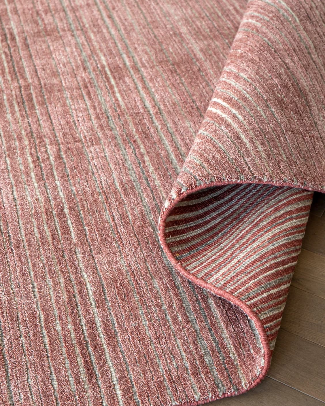 Rita Rosso II carpet in red, shown in a product as image 14