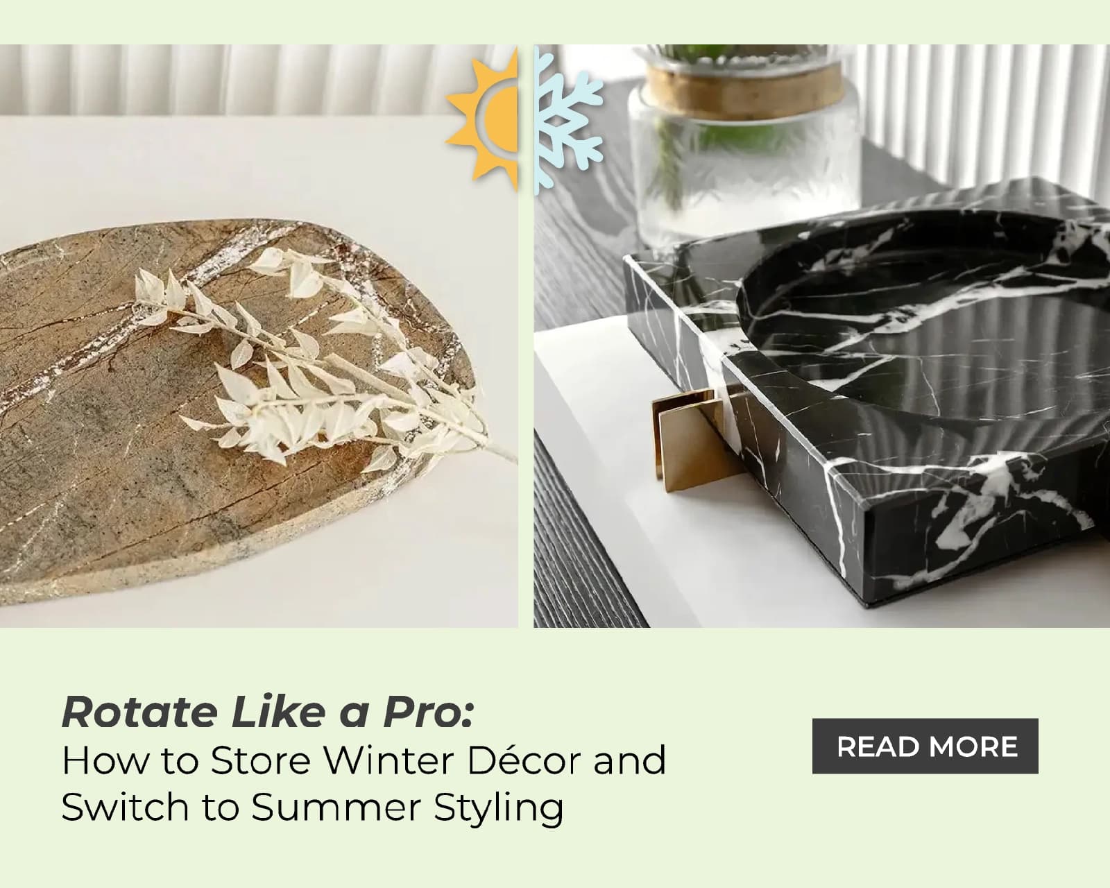 Rotate Like a Pro: How to Store Winter Décor and Switch to Summer Styling