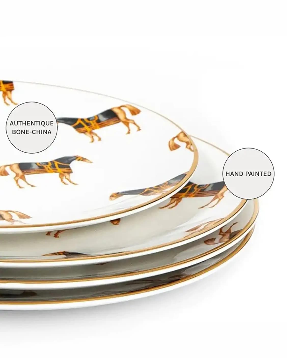 Sabina Viktoria plates in white, shown in a product close-up as image 11