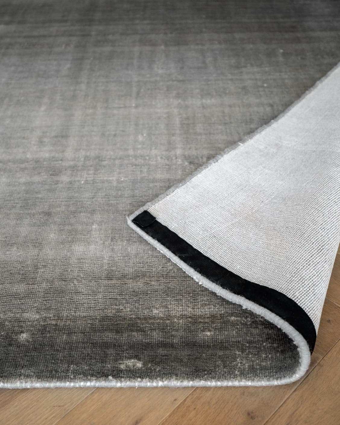 Scarlette Ashton carpet in grey, shown in a product close-up as image 12