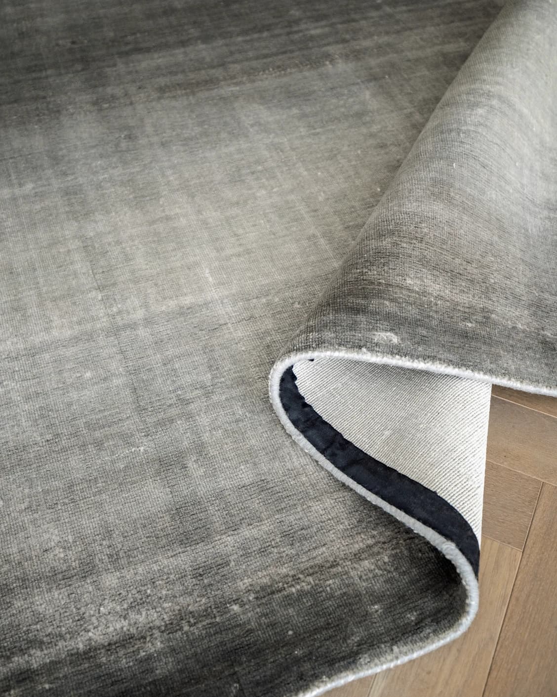 Scarlette Ashton carpet in grey, shown in a product close-up as image 13