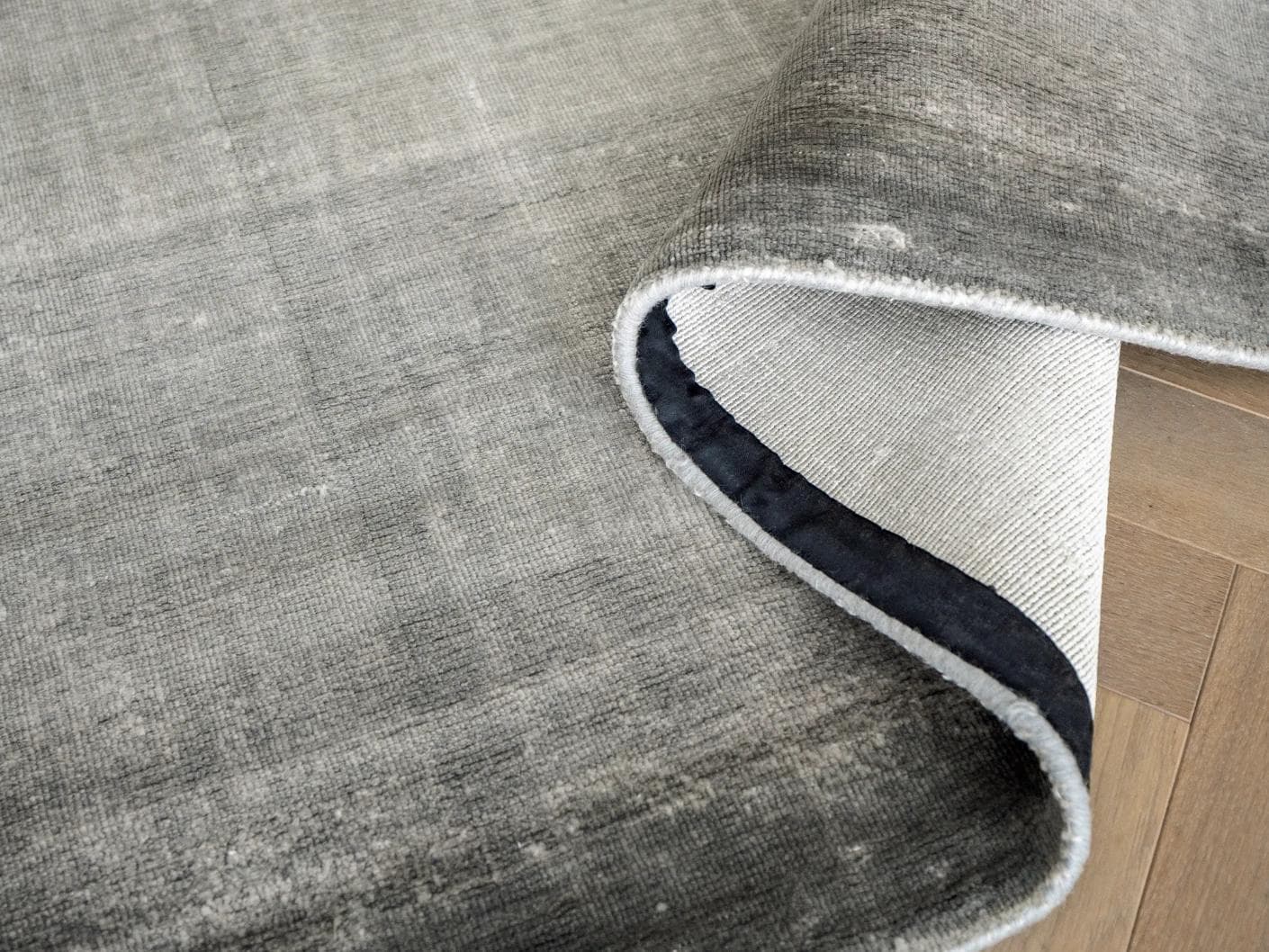 Scarlette Ashton carpet in grey, shown in a product close-up as image 13