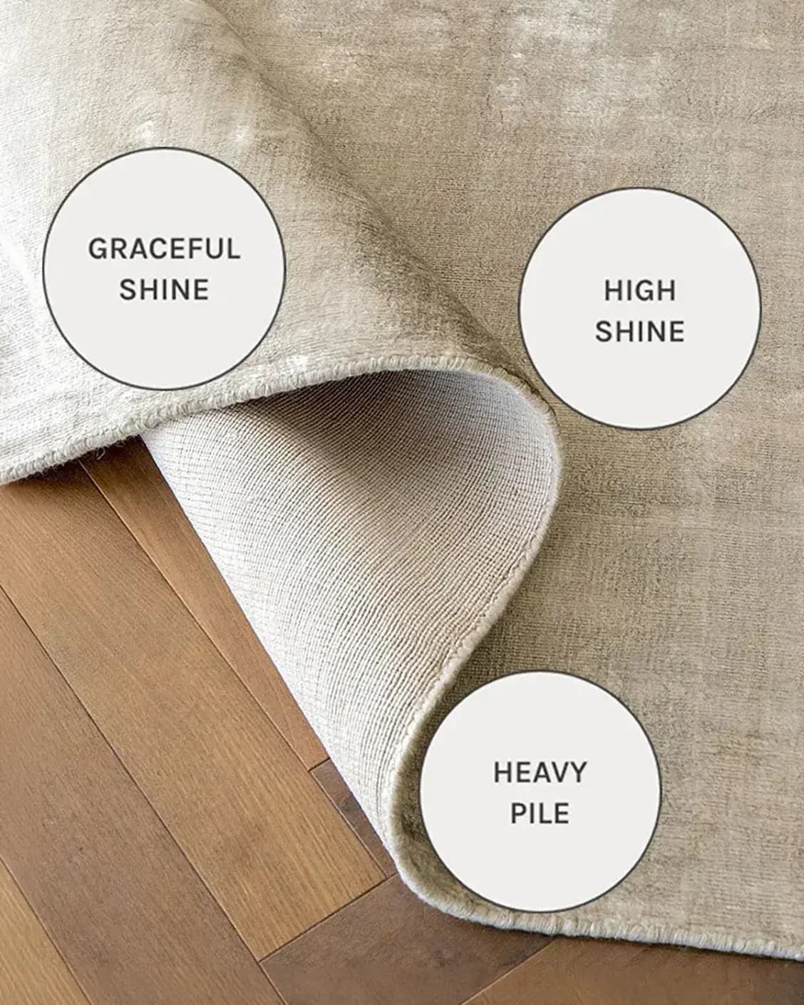 Scarlette Dune carpets in dune, beige and brown, shown in a close-up as image 13