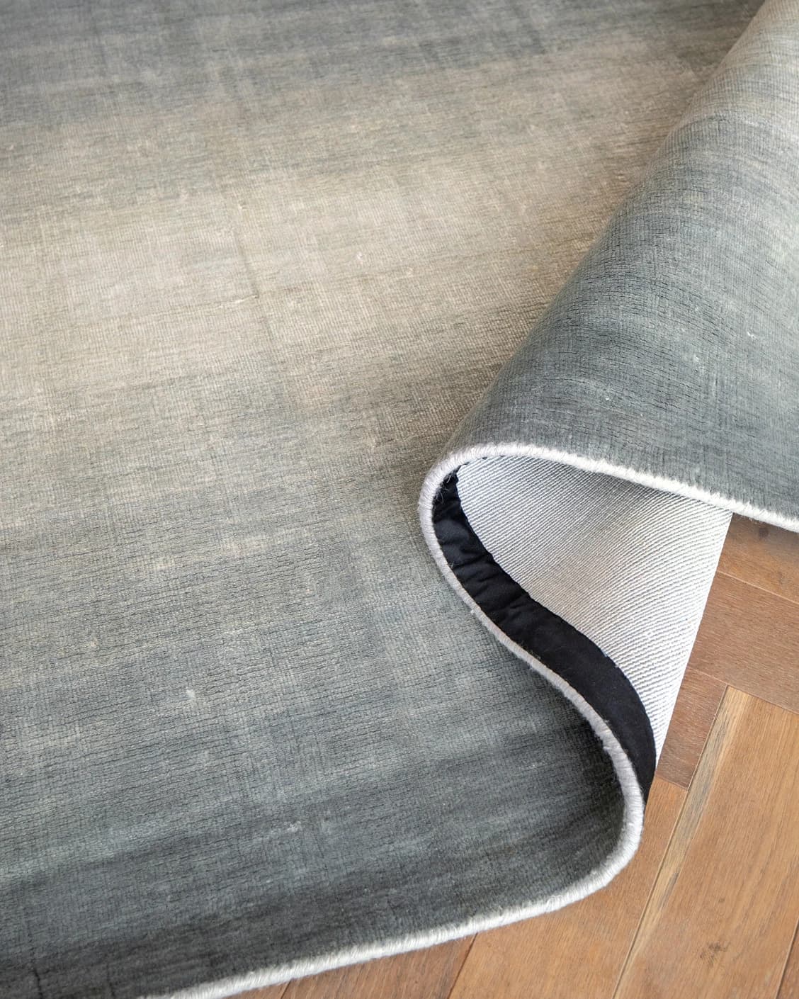 Scarlette Sky carpet in blue, shown in a product close-up as image 12