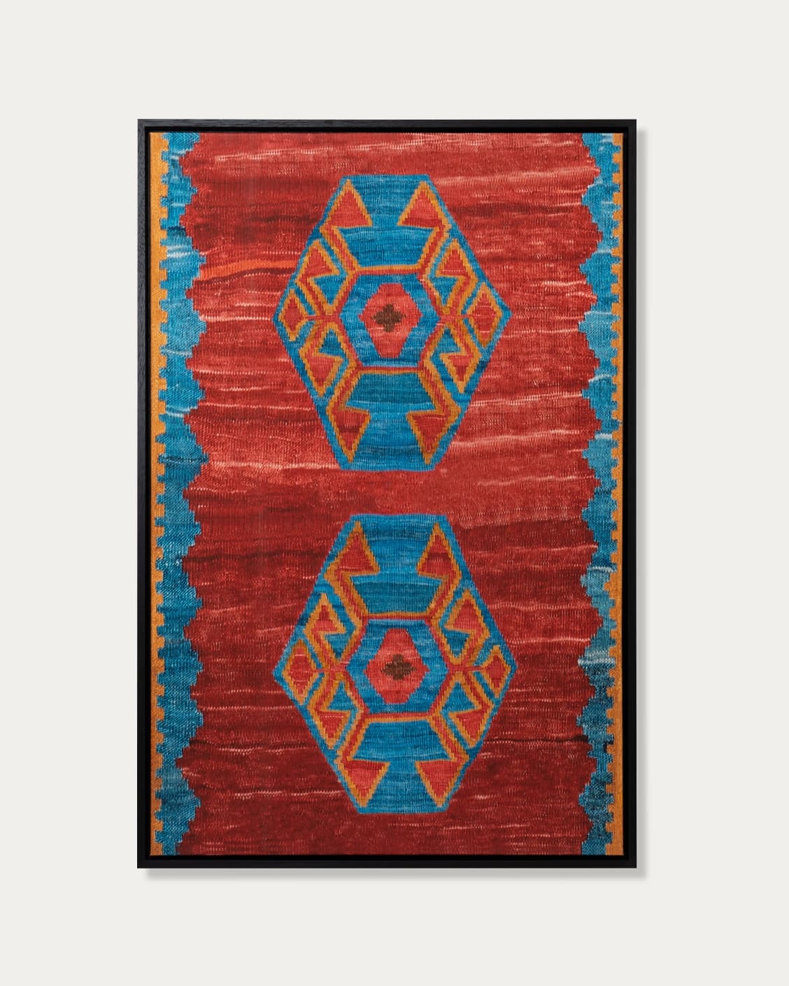 Scorpio canvas in red and blue, shown in a product front view as image 1