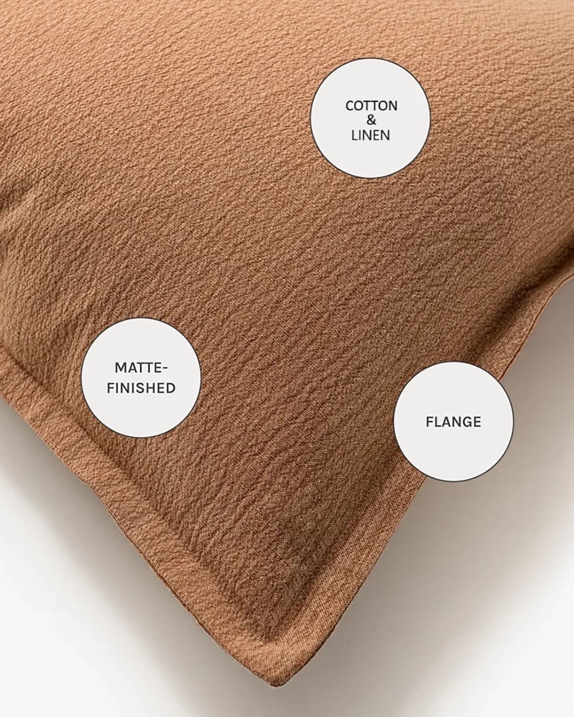 Siena Alecia cushions in orange, shown in a product close-up as image 12