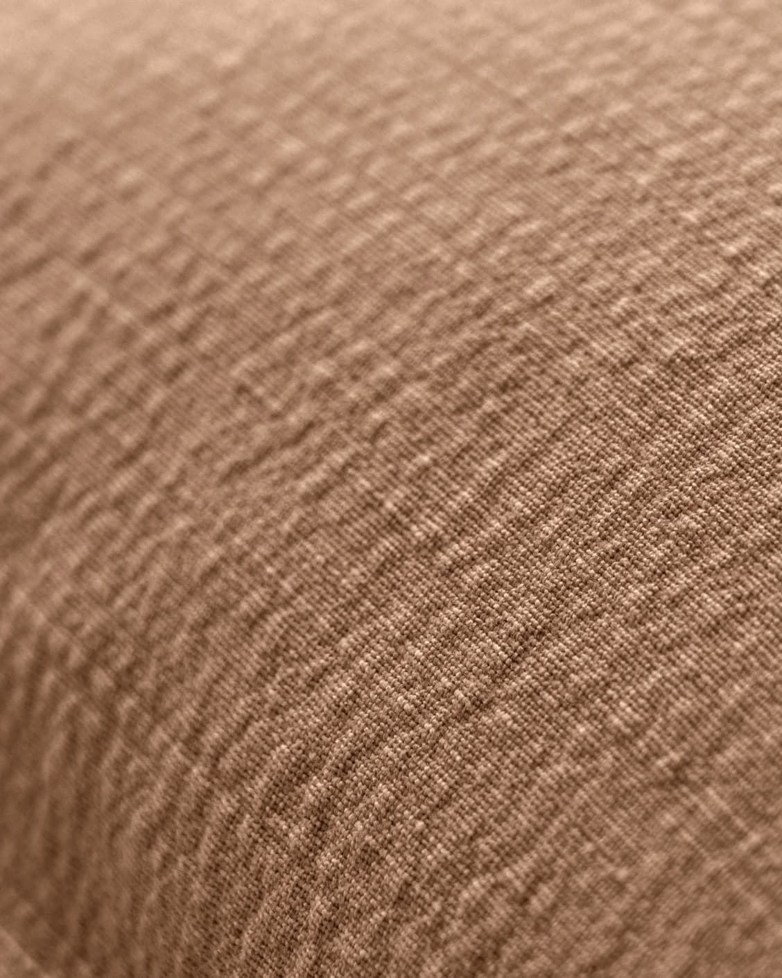 Siena Rust cushion in rust, shown in a product close-up as image 6