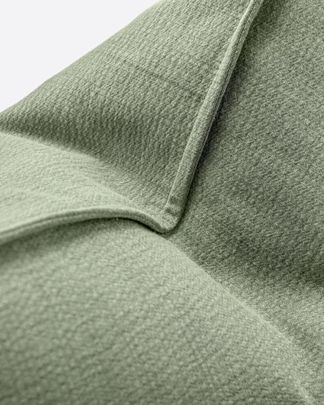 Siena Willow single - indoor in green, shown in a product top view as image 1