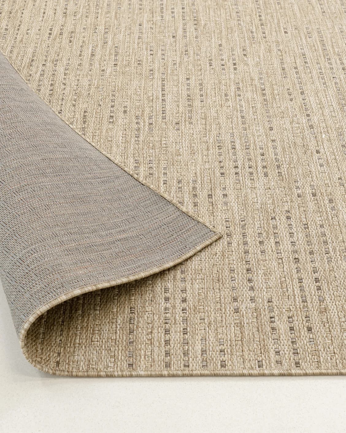 Solana Sandy carpet in sandy and brown, shown in a product close-up as image 13