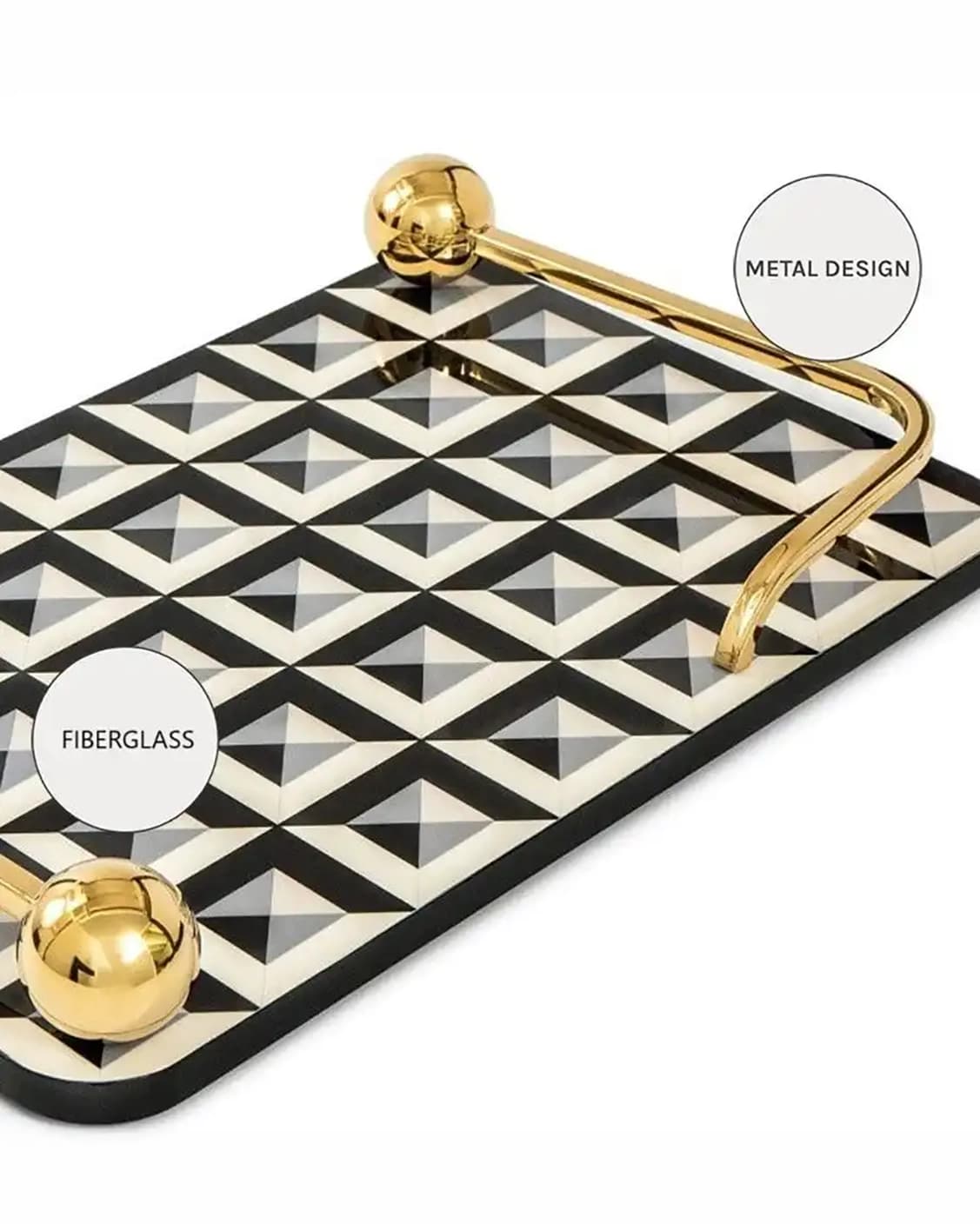 Stephen Bandiagara trays in black and gold, shown in a product close-up as image 9
