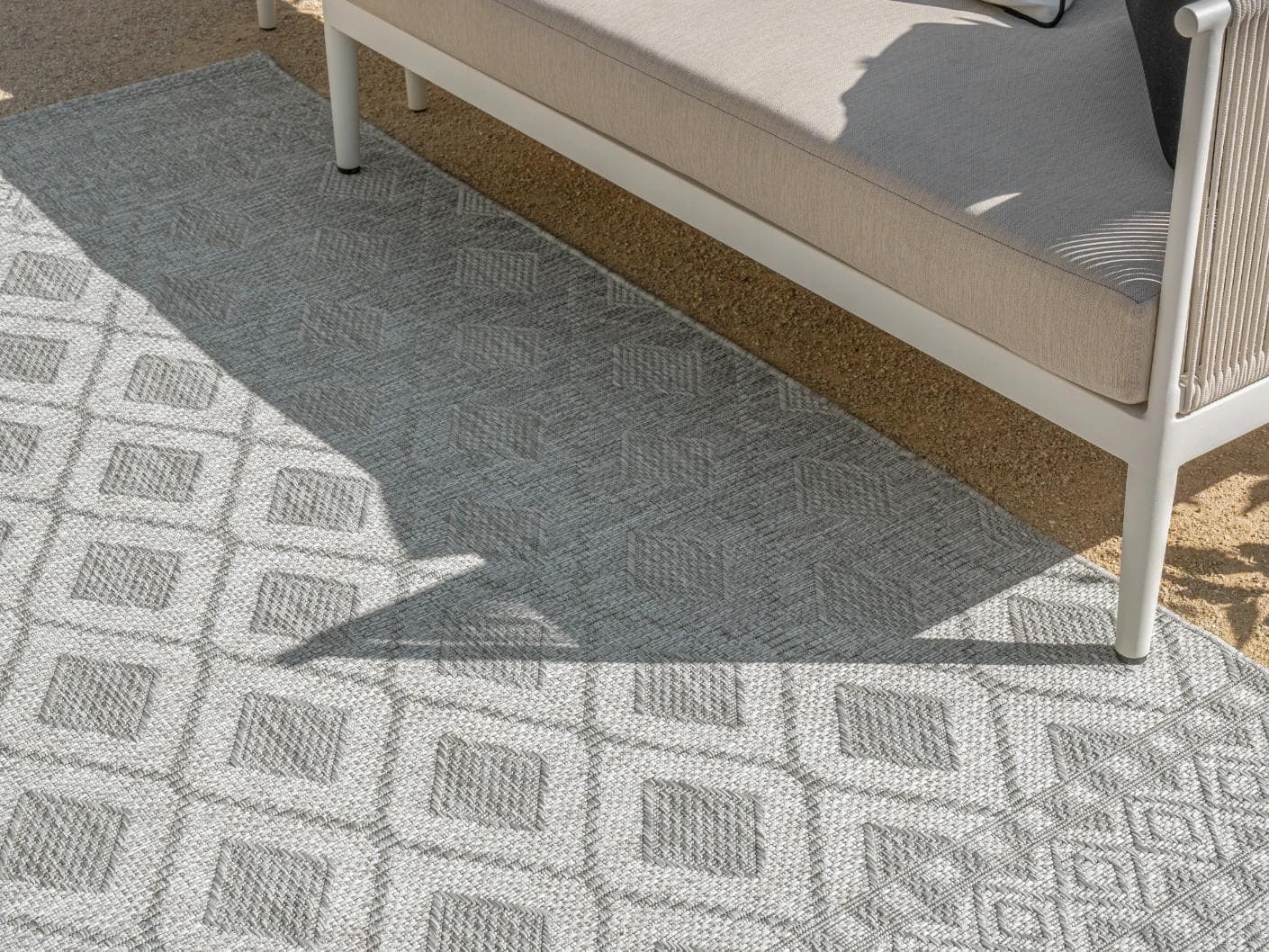 Summer Ashton carpets in grey, shown in a lifestyle close-up as image 2