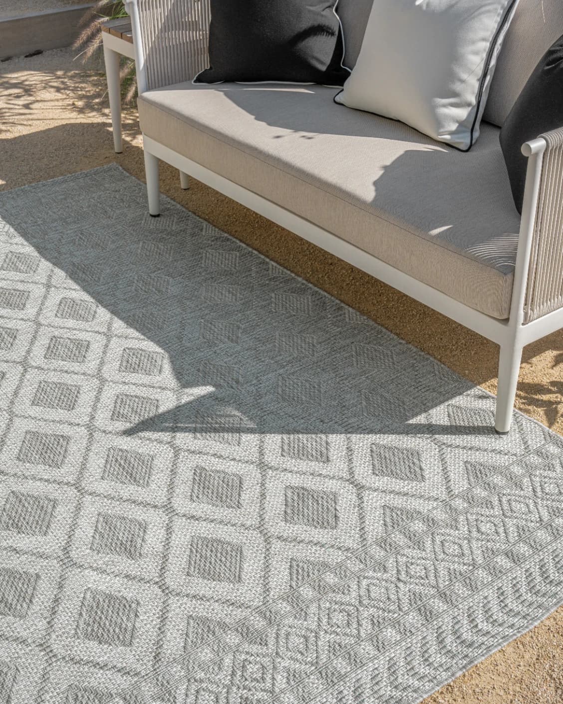 Summer Ashton carpet in grey, shown in a lifestyle right view as image 11